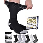 Pembrook Diabetic Socks for Men and Women - Non-Binding Neuropathy Socks