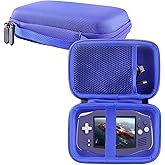 WERJIA Hard Case Compatible with RG34XX/R36MAX Retro Handheld Game Console (blue)
