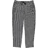 Ralph Lauren Womens Dot Casual Lounge Pants, Black, 4