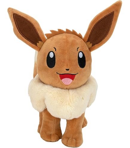 Amazon.com: Pokémon Eevee Plush-8-Inch Plush-Authentic Details