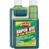 TSI Supercool D8 A/C U/V Dye Green (Self Measure Bottle) 8oz - Treats 32 Vehicles, Green