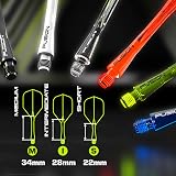 Winmau Fusion Integrated Flight & Shaft System No.2 Grey Intermediate Length view 3