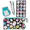 Fashion Angels Squishmallows Stationery Set, Includes Notebook, Mechanical Pencils, Character Stickers & Pencil Pouch, Ideal for Kids & Teens
