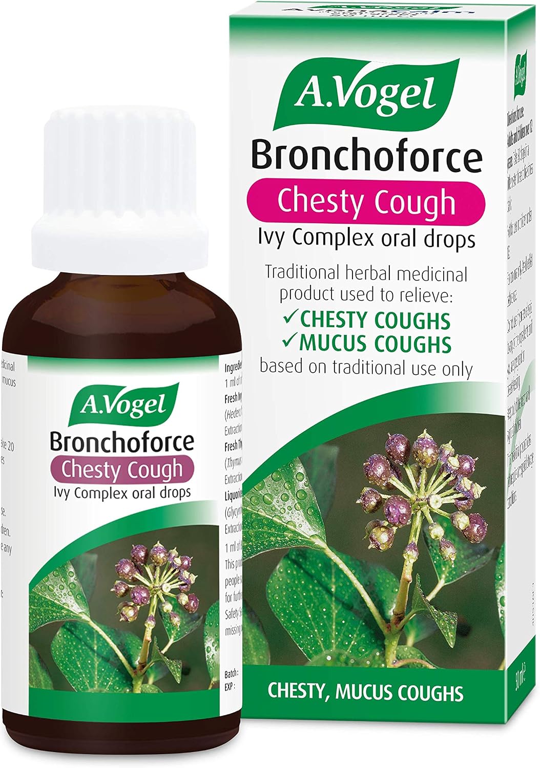 Al Bronchoforce Chesty Cough Ivy-Complex Oral Drops | 50ml