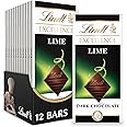 Lindt EXCELLENCE Lime Dark Chocolate Candy Bar, 12 Pack, 3.5 oz. Bar