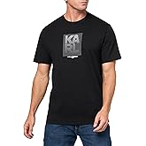 Karl Lagerfeld Mens Short Sleeve Crewneck Karl Logo Graphic Design T-Shirt