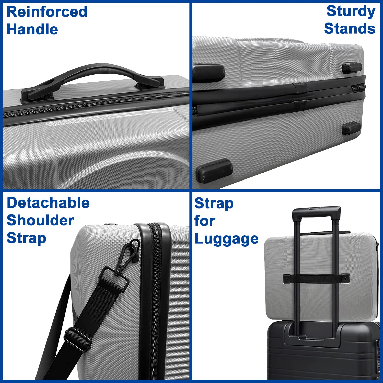 PS5 Carrying Case, Compatible with PlayStation 5 Console/Controllers/Headset/Games - Protective Travel Case with Hard Shell & Customized Foam for Storage (Classic PS1 Style) - Not for PS5 Slim