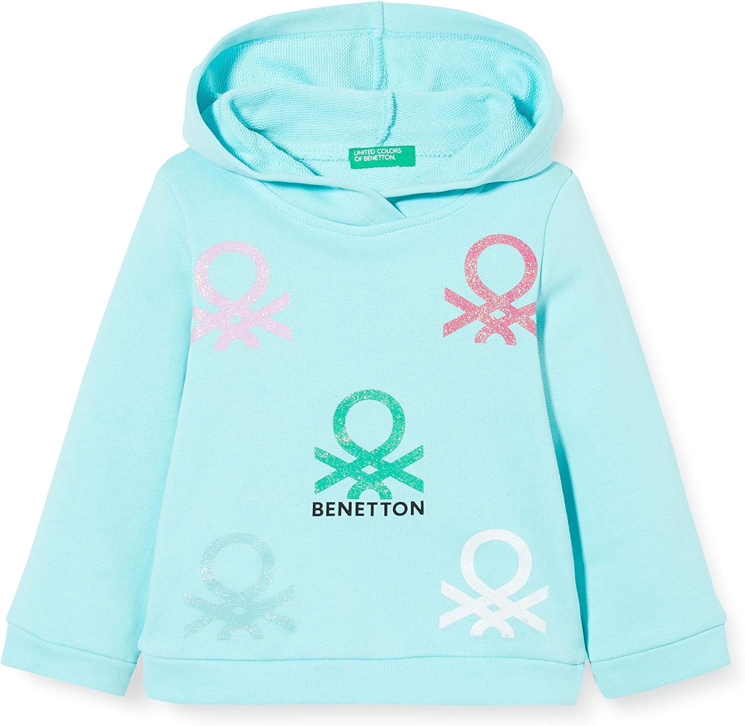 United Colors of Benetton Baby-M/&auml;dchen Felpa Kapuzenpullover