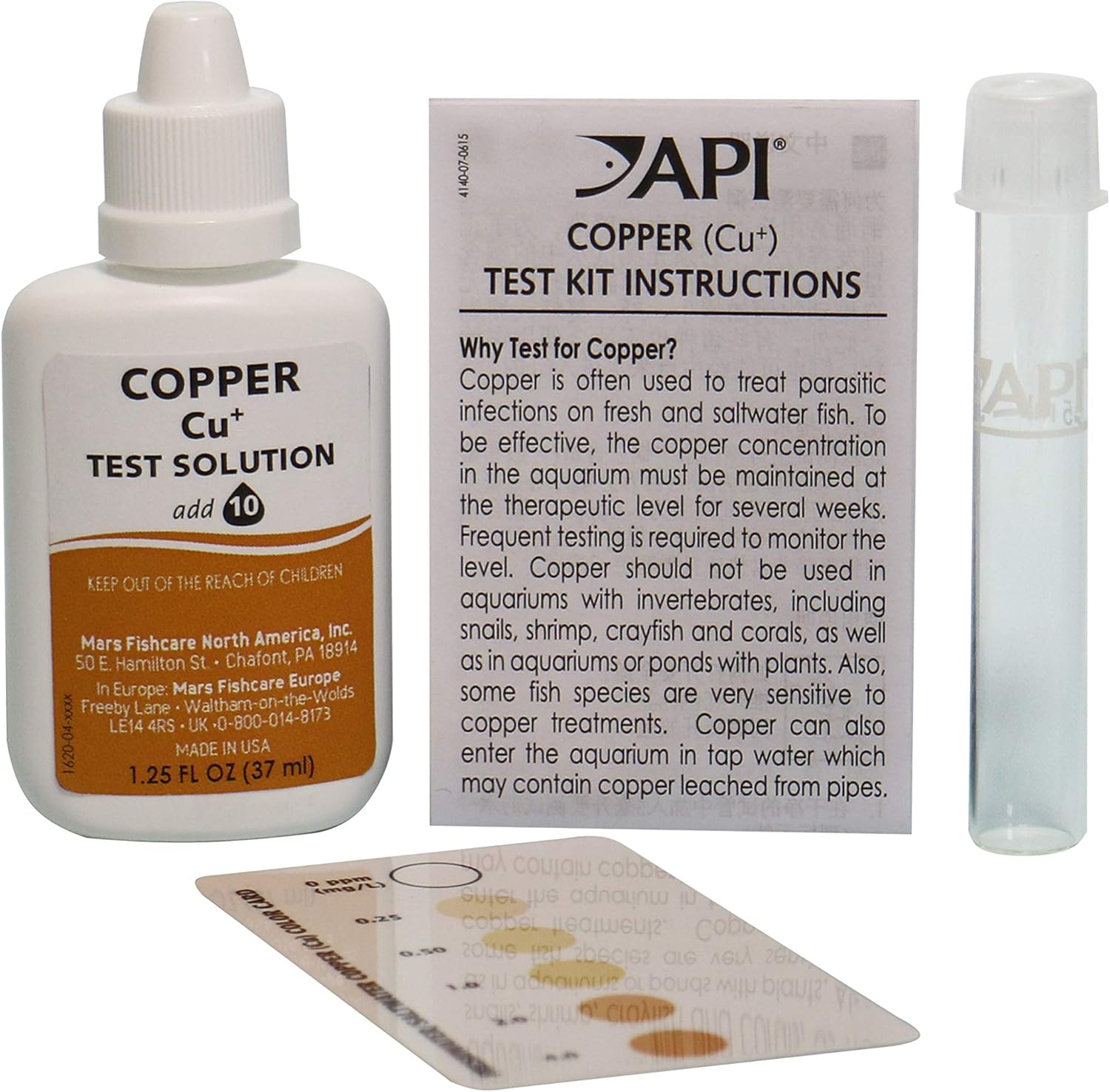 copper test kit for aquarium