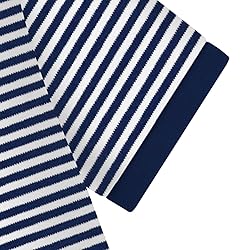 Villanova University Wildcats Striped Polo Shirt by