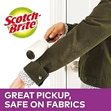 Scotch-Brite Extra Sticky Lint Roller Pet Hair 5 Rolls 240 Sheets Purple/White view 6