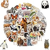 Cute Animal Water Bottle Stickers 200 Pcs Stickers for Kids Teens | Waterproof Vinyl Kawaii for Laptop, Classroom, Phone Case, Luggage, Stanley Cups