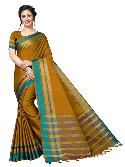 Winza Designer Womens Art Silk Saree With Blouse (JANKAR)