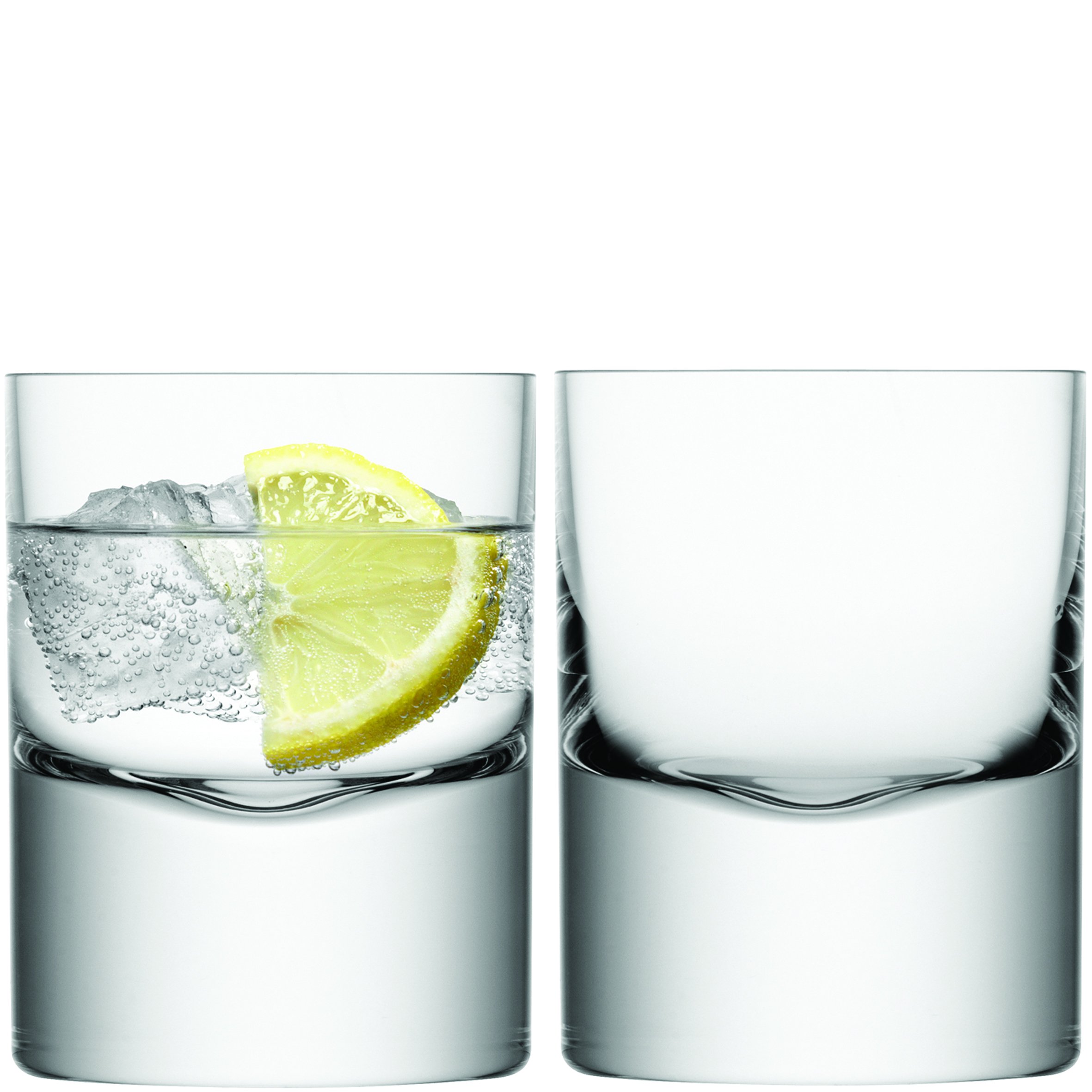 LSA Boris Tumbler 250ml Clear | Set of 2 | Handmade Glass | BI06