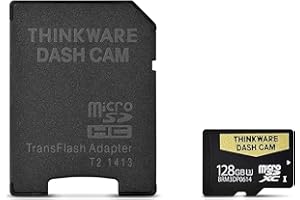 Thinkware TWA-SMU128 THINKWARE UHS-I 128 GB MICROSD Card | MLC NAND | Anti File Corruption | for Dash Cam, 128GB