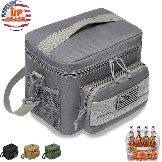 lunch bag with plastic insert