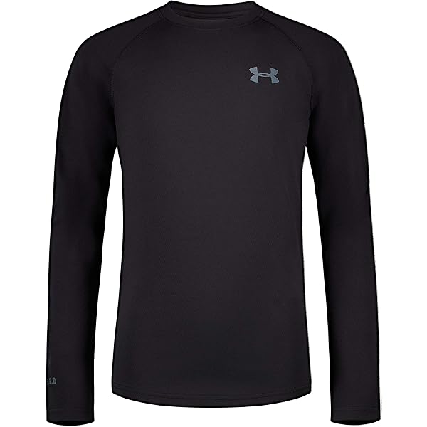 Amazon.com: Under Armour Girls' ColdGear Mock Neck Long