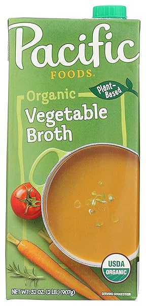 PACIFIC NATURAL FOODS ORGANIC VEGETABLE BROTH (1 X 32 FL OZ)