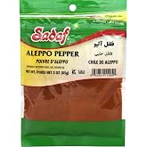 Sadaf Aleppo Pepper - Aleppo Pepper Powder for Cooking and Food Seasoning - Ideal for Middle Eastern Cuisine - Ground Aleppo Spice - Kosher - 3 Oz Resealable Bag