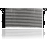 Radiator - Pacific Best Inc. Compatible/Replacement for 13510 15-20 Ford F-150 Extended/Regular/Crew Cab 2.7L Turbo/3.5/5.0L Automatic V6 - With Transmission Oil Cooler 1-Row