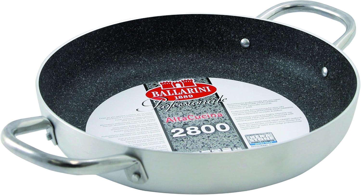 Ballarini Granit-Pfanne – 40 Cm Durchmesser, 1 Griff, Professionelle Antihaft-Beschichtung