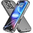 REBEL Air Case for iPhone 16 Pro [Air² Series] Strong MagSafe Compatible, Grippy Sides, Slim & Lightweight TPU Cover, Protective Corners, Raised Lens Ring, 6.3 Inch Phone 2024 (Black)