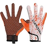 AIGEVTURE Youth Football Gloves Snug Fit Junior Boys Girls