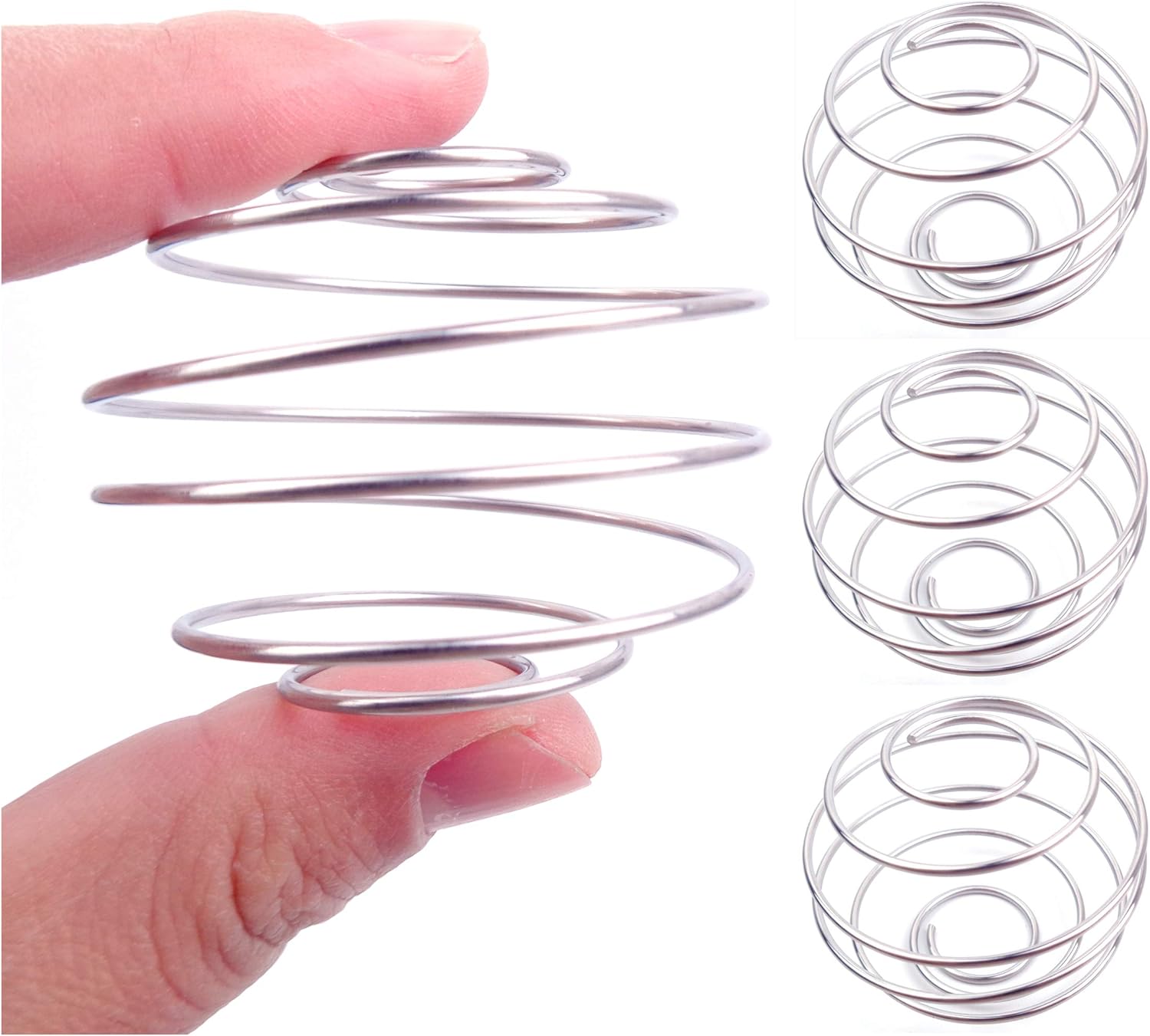 3 Pack Milkshake Protein Whisk Ball, 304 Stainless Steel Mixer Whisk
