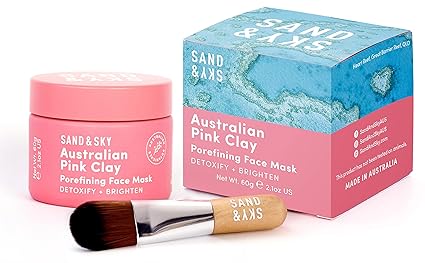 Sand & Sky Brilliant Skin Australian Pink Clay Mask- Gesichtsmaske