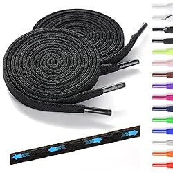 Neo-wows Elastic No Tie Flat Shoelaces for