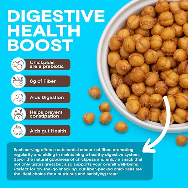 BIENA CHICKPEA SNACKS – CRUNCHY ROASTED CHICKPEAS – HIGH FIBER VEGAN PROTEIN SNACKS FOR ADULTS AND KIDS – 4-PACK, 5 OUNCE BAGS – SEA SALT