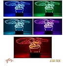 JUST FUNKY STAR TREK ENTERPRISE BLUE PRINT LAMP