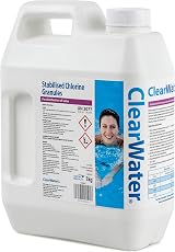 ClearWater Chlorine Granules 3 kg for Hot Tubs Pools - Rapid Disinfection view 2