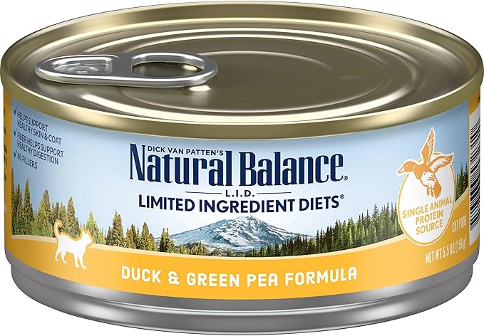 natural balance duck and pea cat food