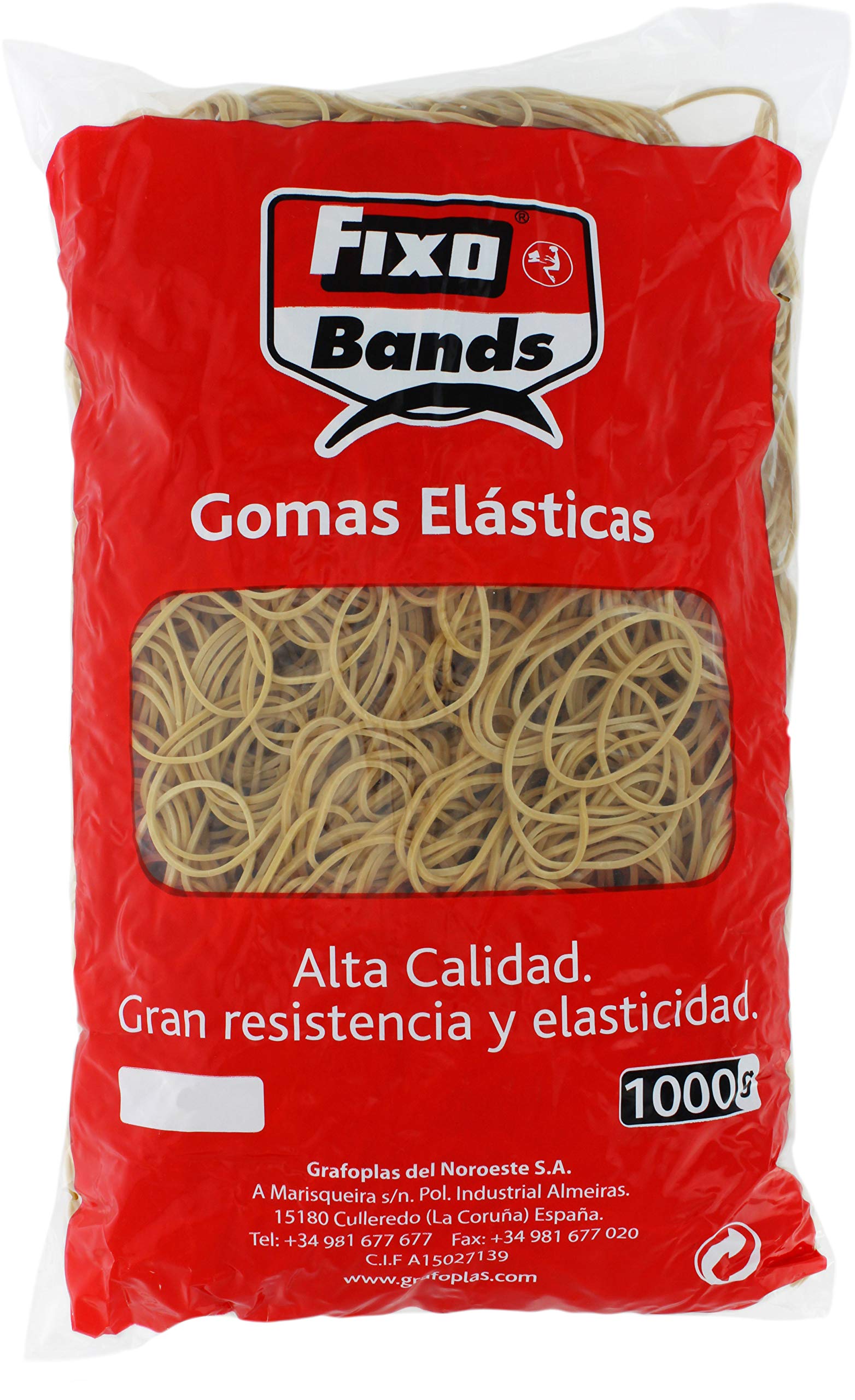 Fixo Elastic Bands B/1000Grs No.40