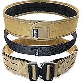 Bear Armz Tactical Battle Belt | Heavy Duty Nylon Belts | Molle Riggers Belt | American Company