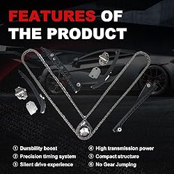 Autodevil Timing Chain Kit 5.4L Fit for F-150