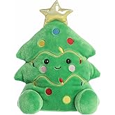 Aurora® Festive Palm Pals™ Party Sized Douglas Christmas Tree™ Stuffed Animal - Fun Collectible Plush for Kids and Adult Collectors - Perfect for Holiday Decorations or Gifts - Green 13 Inches