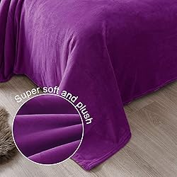 Exclusivo Mezcla Fleece Blanket for Bed, Super Soft