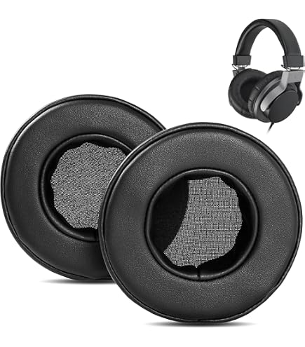 Ersatz-Ohrpolster Für Yamaha HPH-MT7 – Memory Foam, Schwarz, 1 Paar