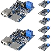 Coliao 8pcs MP3 Decoder Player Module TF Card U Disk Play with Audio Amplifier Audio Decoding Player Module Micro USB 5V Power Supply