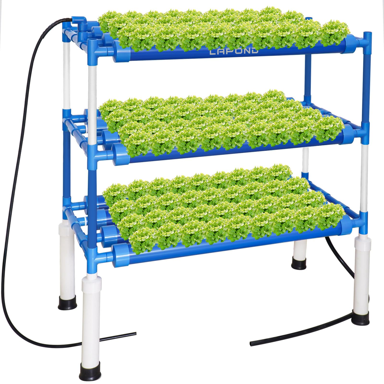 Photo 1 of ***PARTIAL SET***BOX 2 OF 2***
LAPOND Hydroponics Growing System Kit for Vegetables,Flowers Fruits and Herbs, with 108 Plant Sites, Suitable for Indoor and Outdoor, Block Light Design