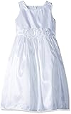 Sweet Kids Girls' Slvless Dress Rolled FLW