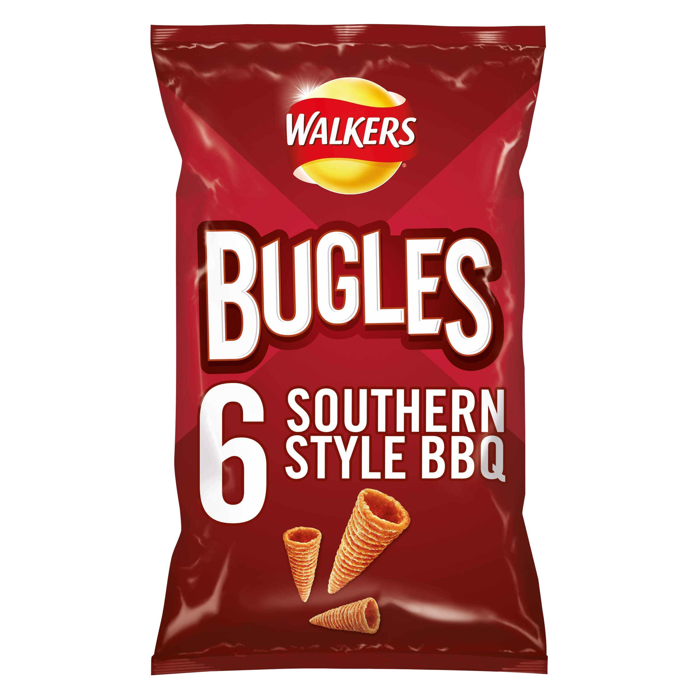 Walkers Bugles Southern Style BBQ Multipack Snacks, 6 x 20 g Buy