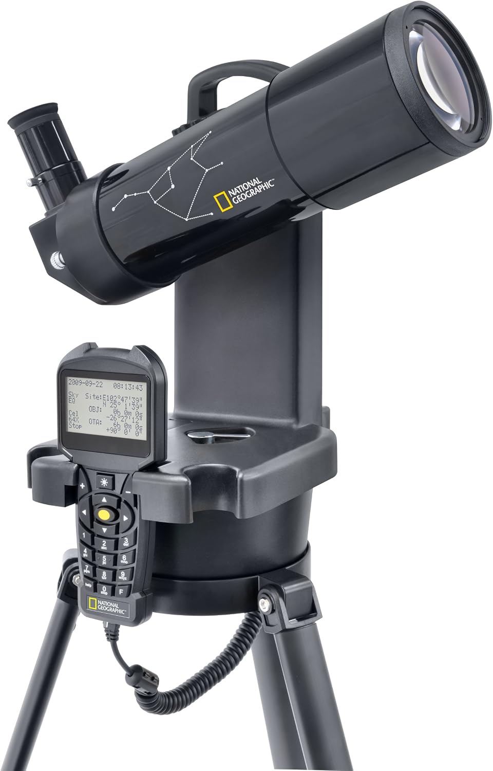 Bresser 70/350 Computer Controlled Refractor Telescope, black, Standard