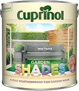 Cuprinol Garden Shades Wild Thyme 2.5L Water Based Exterior Wood Stain view 2