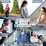 Dzpuhuojz 2 Pairs Compression Socks Women Men Knee-High Flight Support Varicose view 7