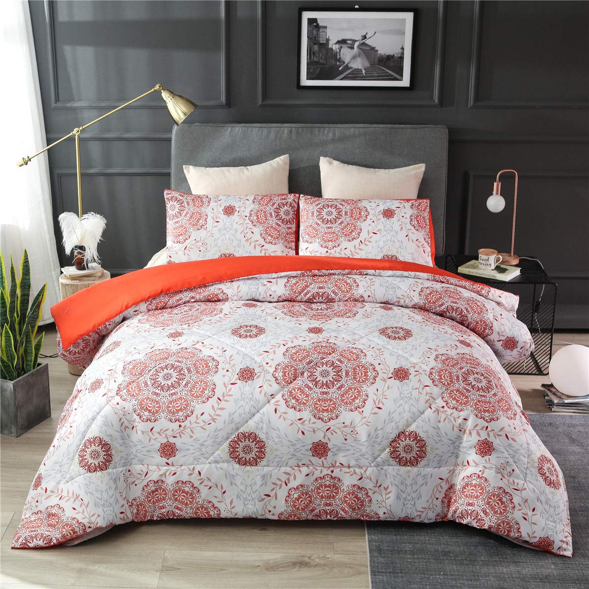 Best Dark Floral Queen Bedding Sets Cree Home