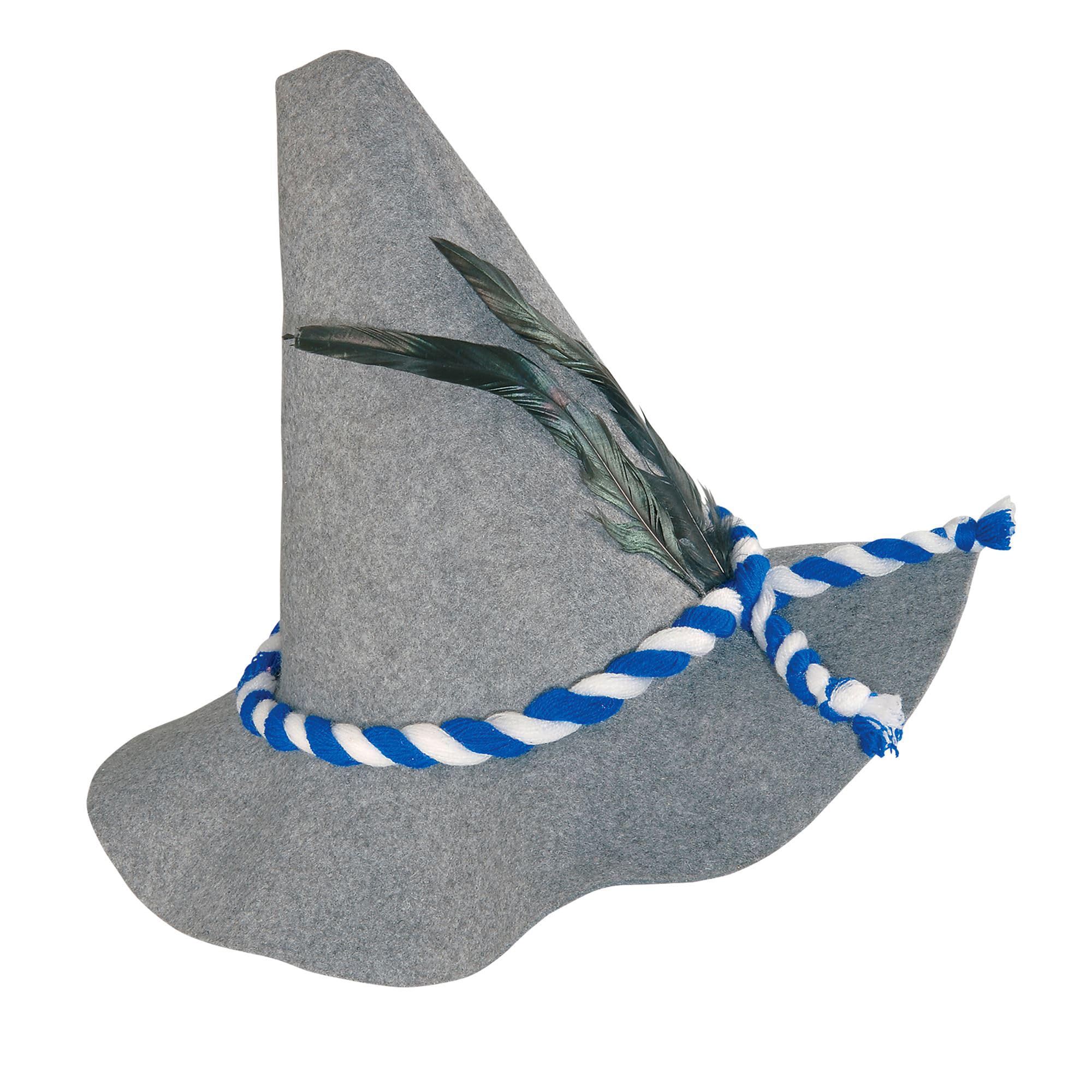 Bavarian thick Felt Disguise Hats Caps & Headwear for Fancy Dress Costumes Accessory