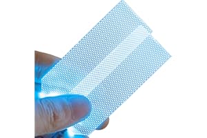 mlnyitus Flexible Helmet Decorations led Lights Flexible Cosplay DIY kit Decorations RGB Light Superhero for Men Gifts Blue